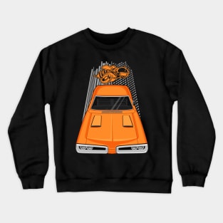 Dodge Coronet Super Bee 1970 - orange Crewneck Sweatshirt